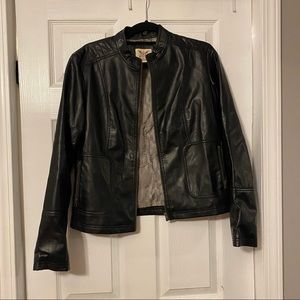 Leather jacket